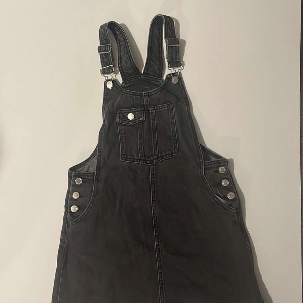 Zara denim jumper dress